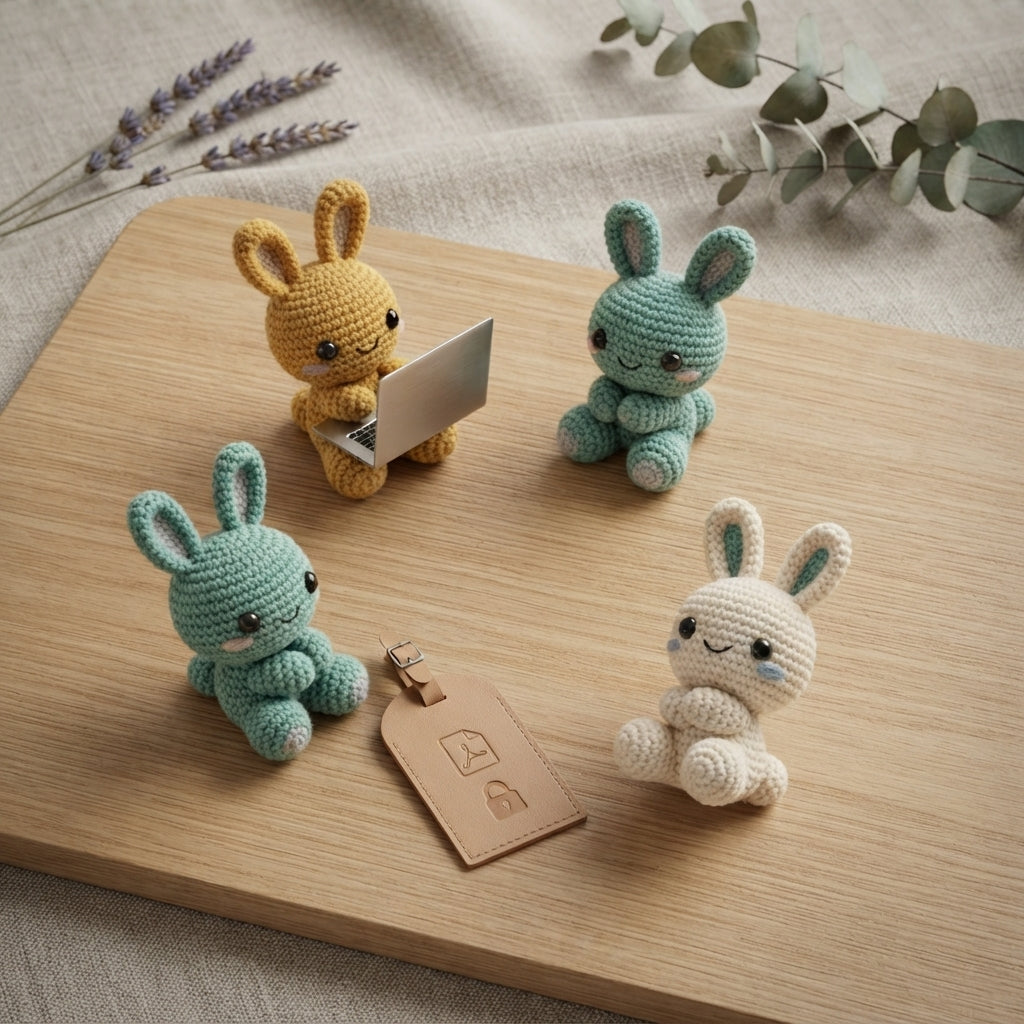 Premium 1500+ Mini Charms | Amigurumi Pattern Pack — Design 2