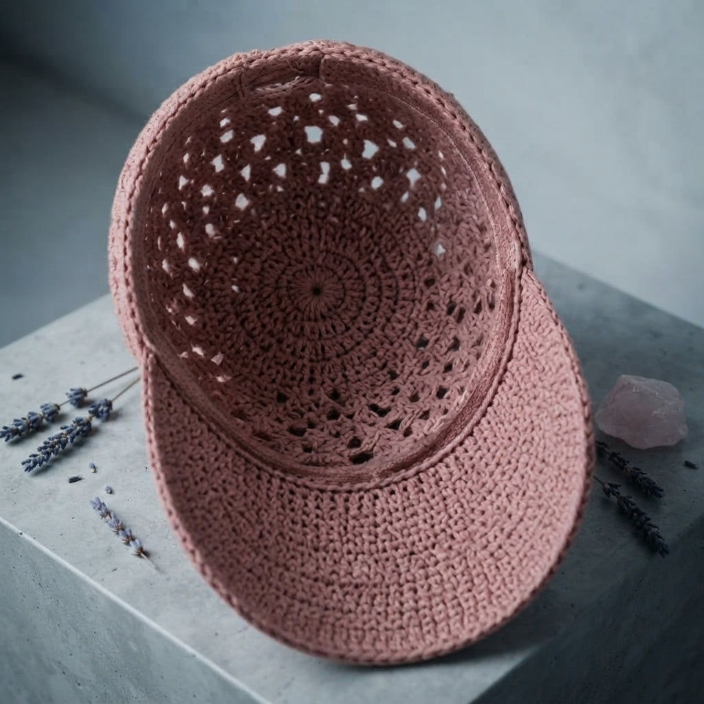 Lovely Visor | Crochet Beach Hat Pattern