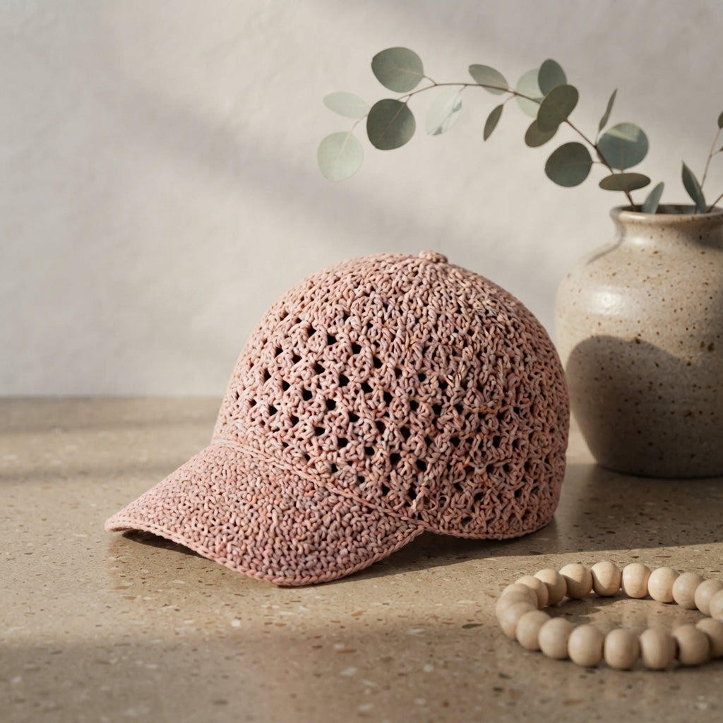Lovely Visor | Crochet Beach Hat Pattern