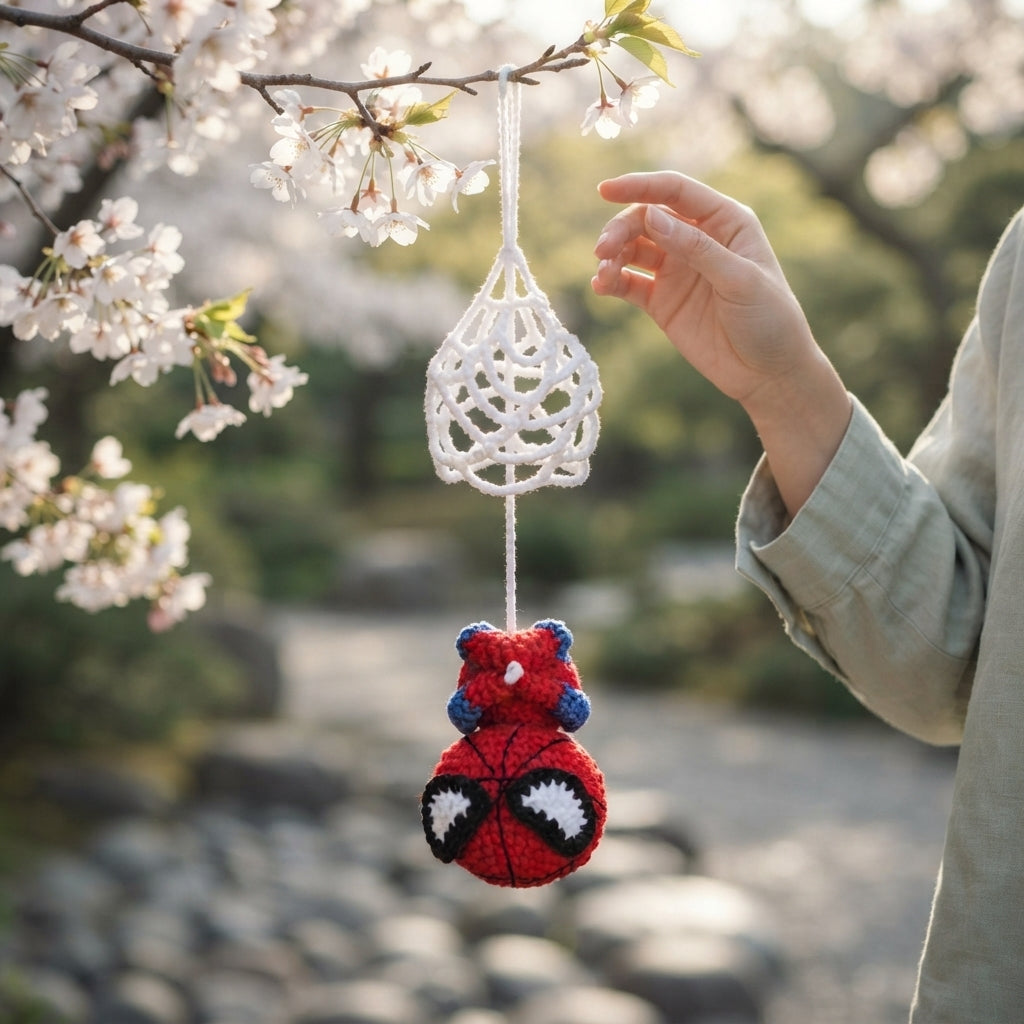 Adorable Bag Charm Keychain | Crochet Pattern PDF — Design 4