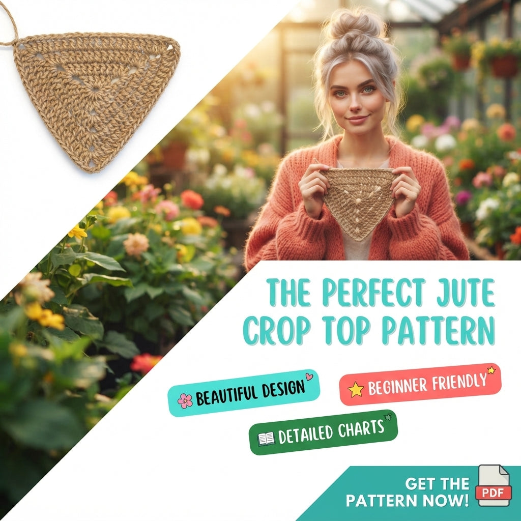 Granny Square Purse Tote | Crochet Pattern PDF