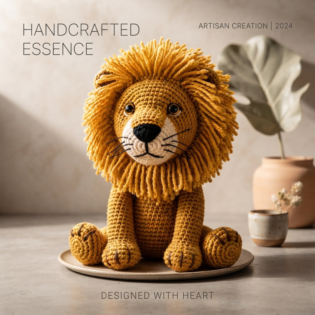 Amigurumi Lion Doll | Amigurumi PDF Guide
