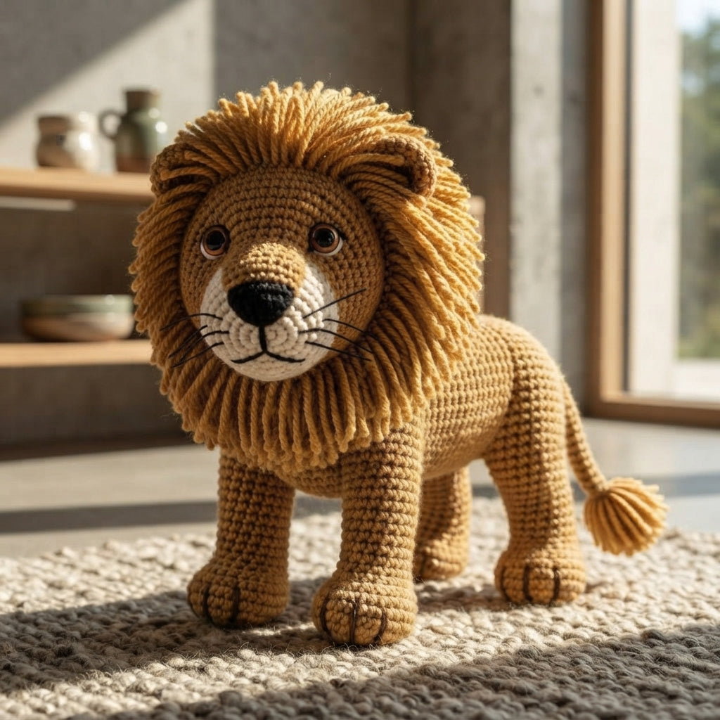 Amigurumi Lion Doll | Amigurumi PDF Guide