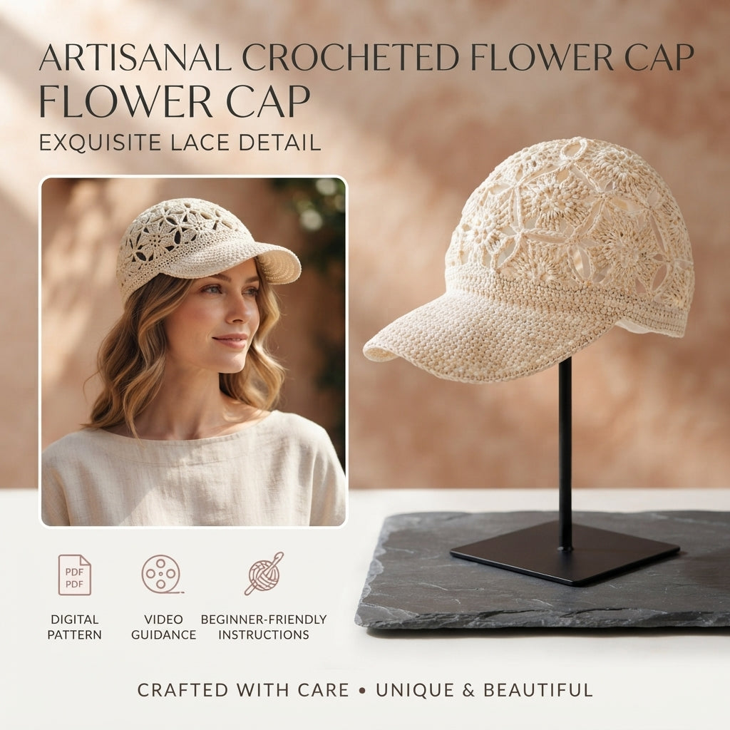 Classic Summer Hat | Crochet Pattern Download — Design 3