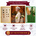 Market Bag Mesh Bag Tote | Crochet Pattern PDF
