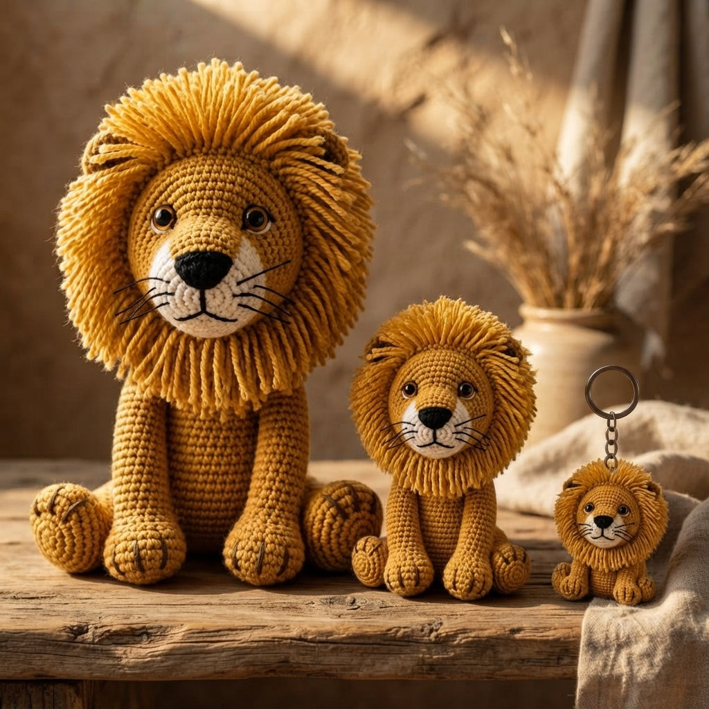 Amigurumi Lion Doll | Amigurumi PDF Guide