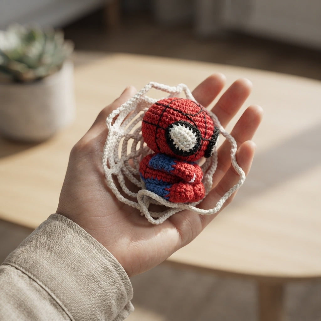 Adorable Bag Charm Keychain | Crochet Pattern PDF — Design 4