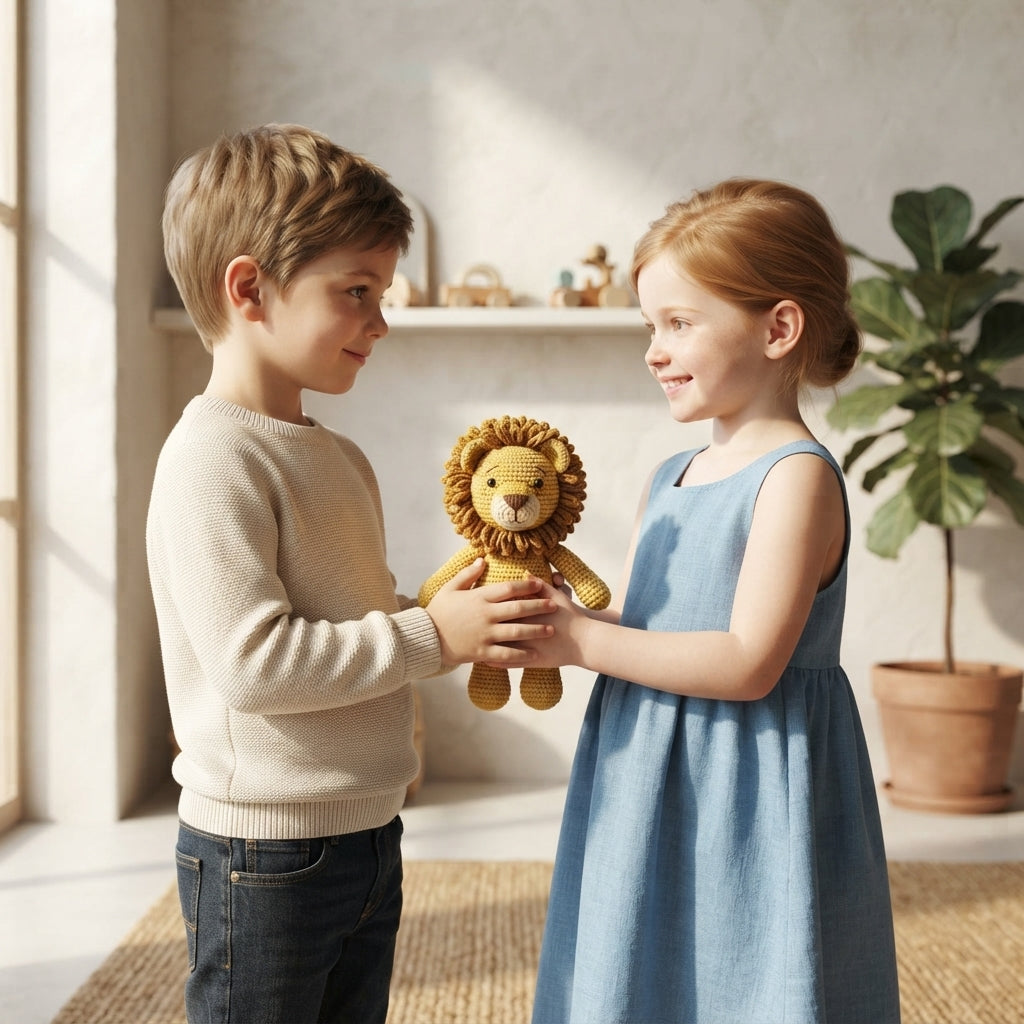 Amigurumi Lion Doll | Amigurumi PDF Guide