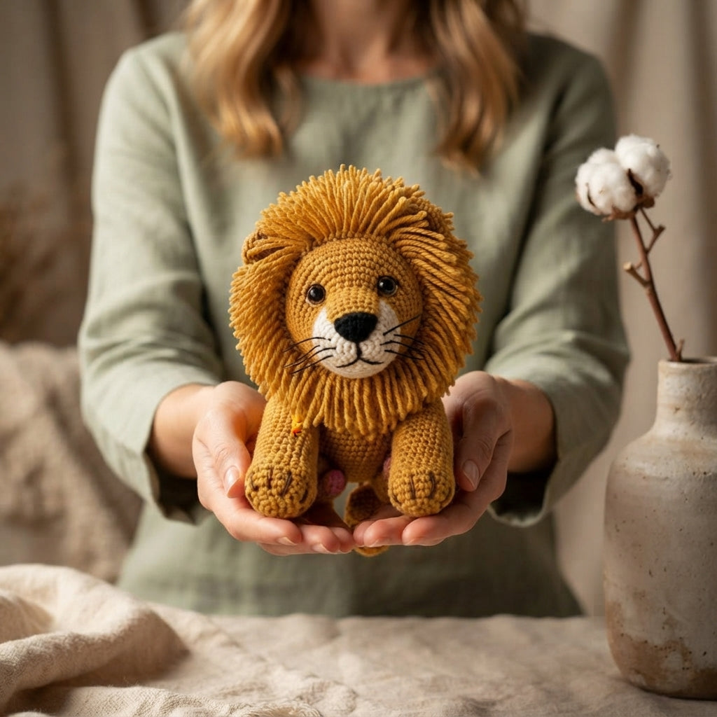 Amigurumi Lion Doll | Amigurumi PDF Guide