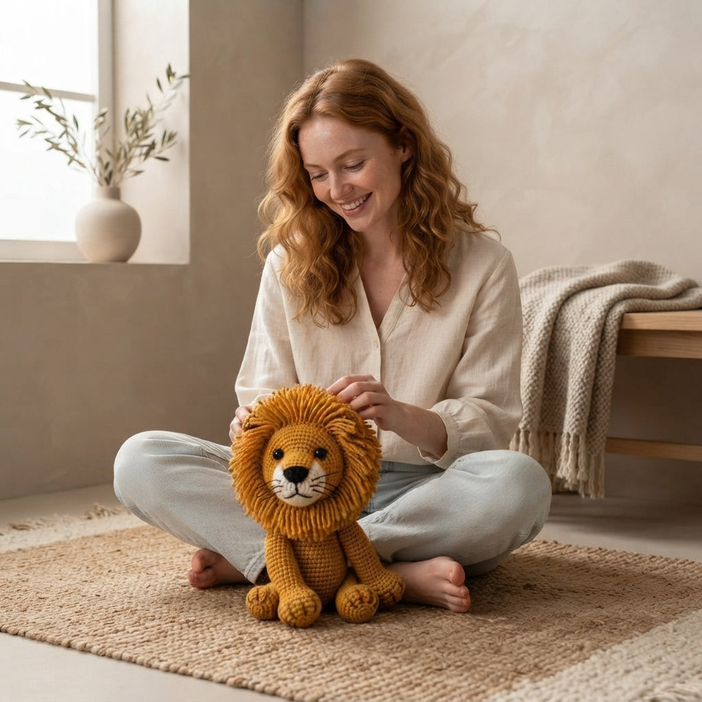 Amigurumi Lion Doll | Amigurumi PDF Guide