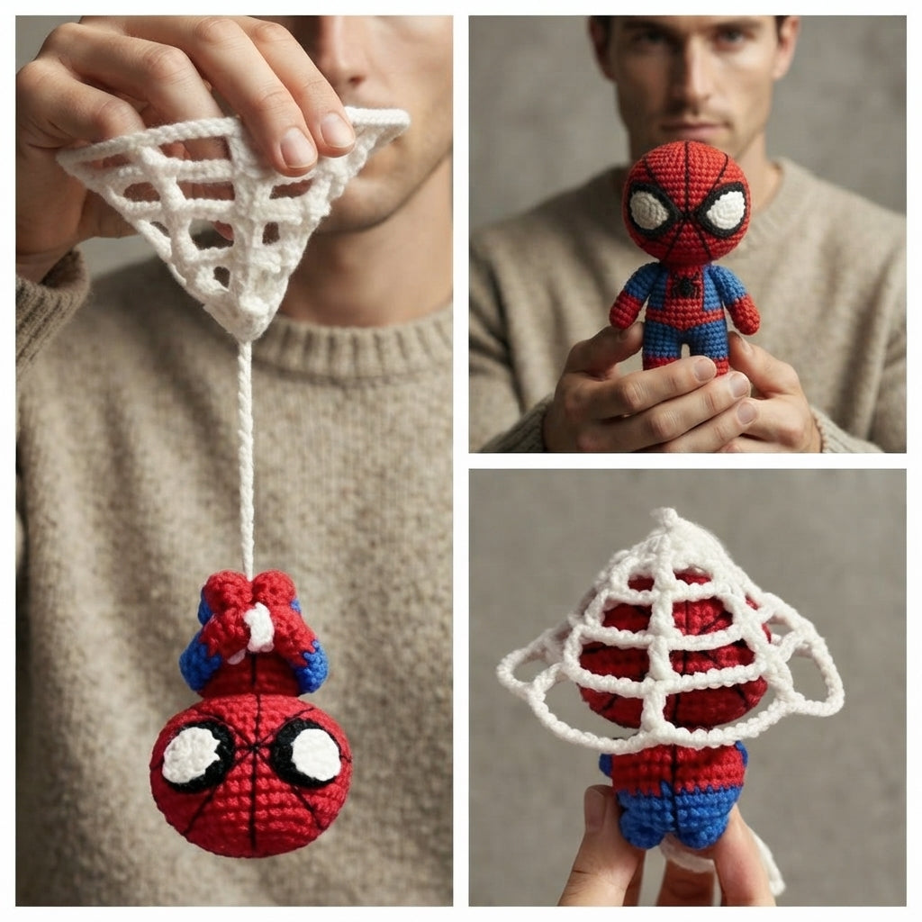 Adorable Bag Charm Keychain | Crochet Pattern PDF — Design 4