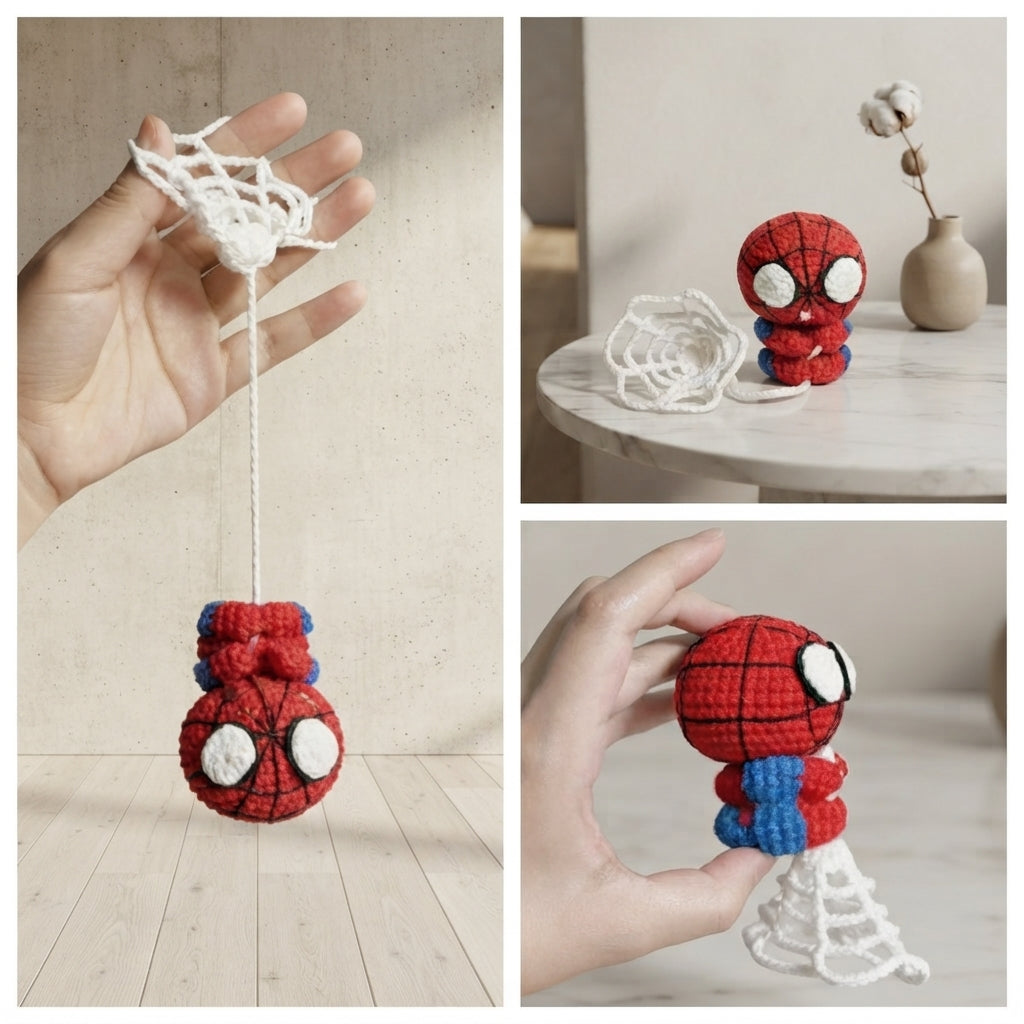 Adorable Bag Charm Keychain | Crochet Pattern PDF — Design 4