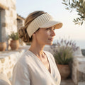 Modern Sun Visor | Crochet Hat Pattern PDF — Design 8