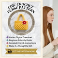 Purse Tote V3 | Crochet Pattern PDF