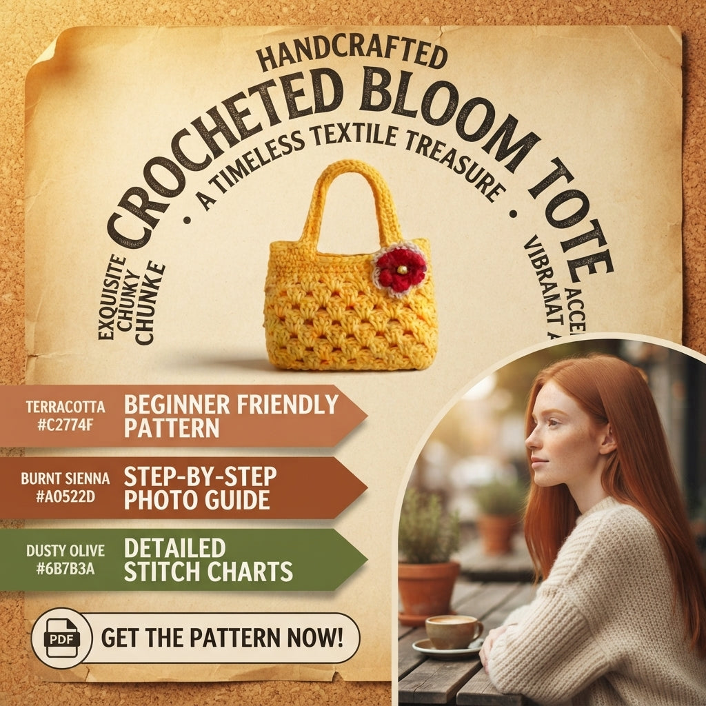 Purse Tote V3 | Crochet Pattern PDF