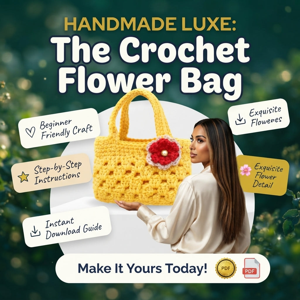 Purse Tote V3 | Crochet Pattern PDF
