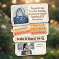 Baguette Bag Bag | Crochet Pattern PDF