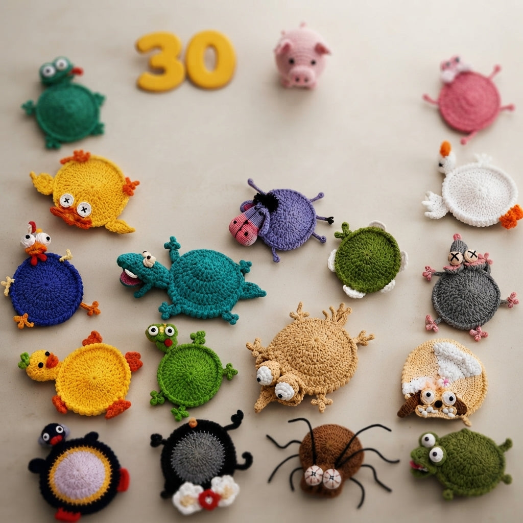 Mega Amigurumi Collection V2 | 30+ Crochet Patterns PDF