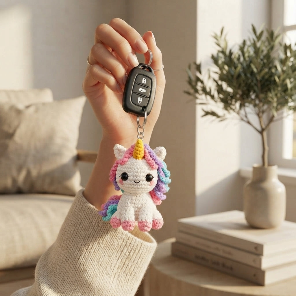 Sweet Mini Keychain | Crochet Keychain Pattern — Design 5