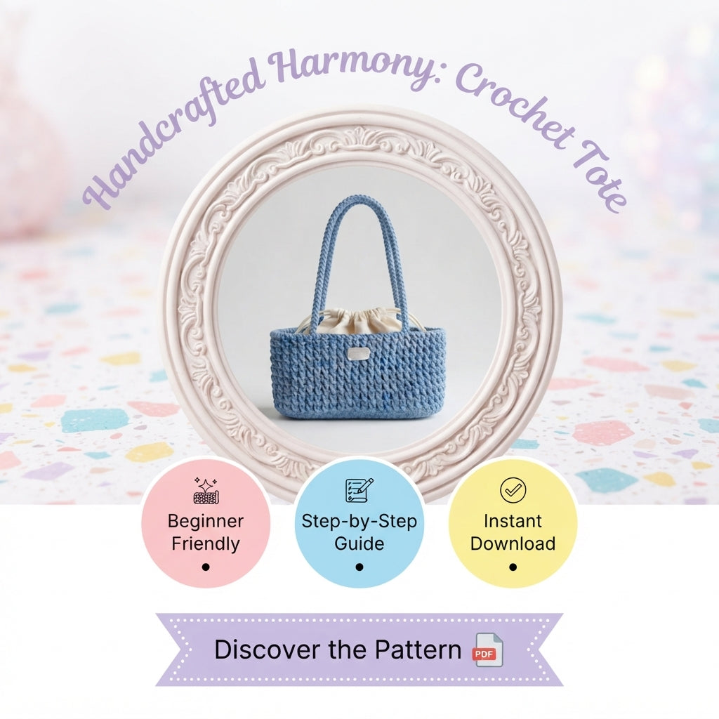 Baguette Bag Bag | Crochet Pattern PDF