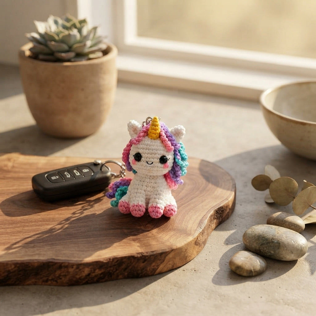 Sweet Mini Keychain | Crochet Keychain Pattern — Design 5
