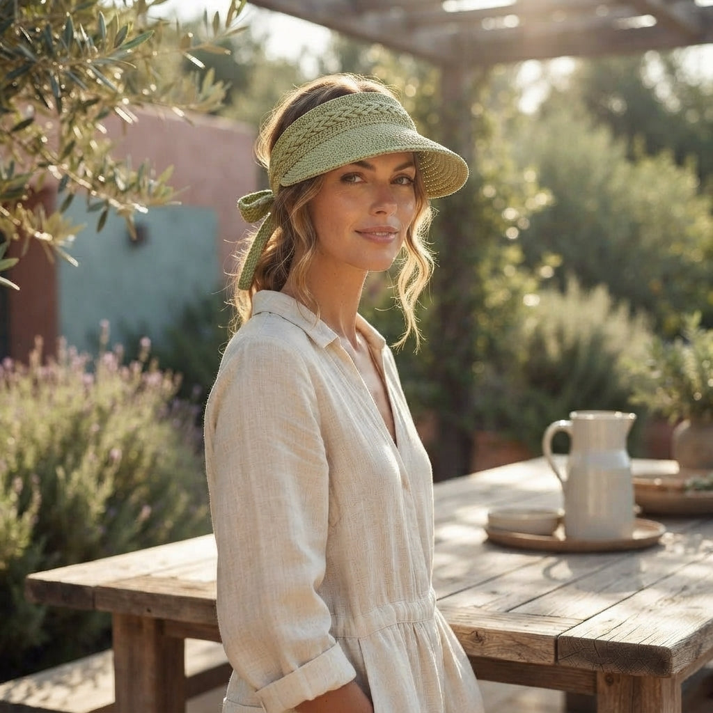 Trendy Summer Hat | Crochet Visor Pattern — Design 3