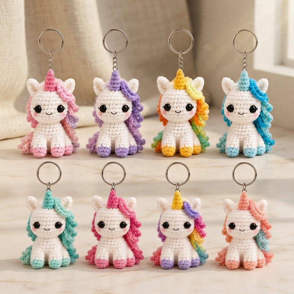 Sweet Mini Keychain | Crochet Keychain Pattern — Design 5
