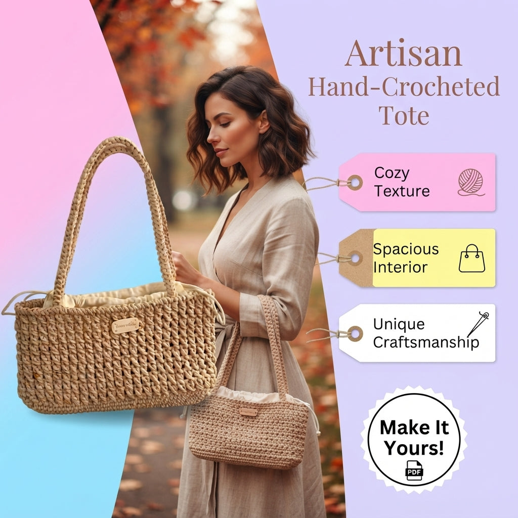 Baguette Bag Bag | Crochet Pattern PDF