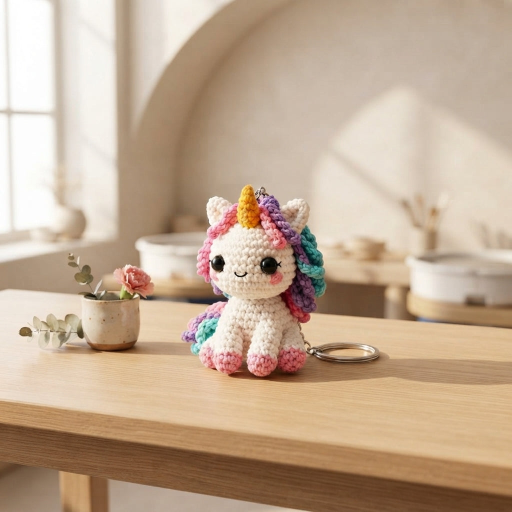 Sweet Mini Keychain | Crochet Keychain Pattern — Design 5
