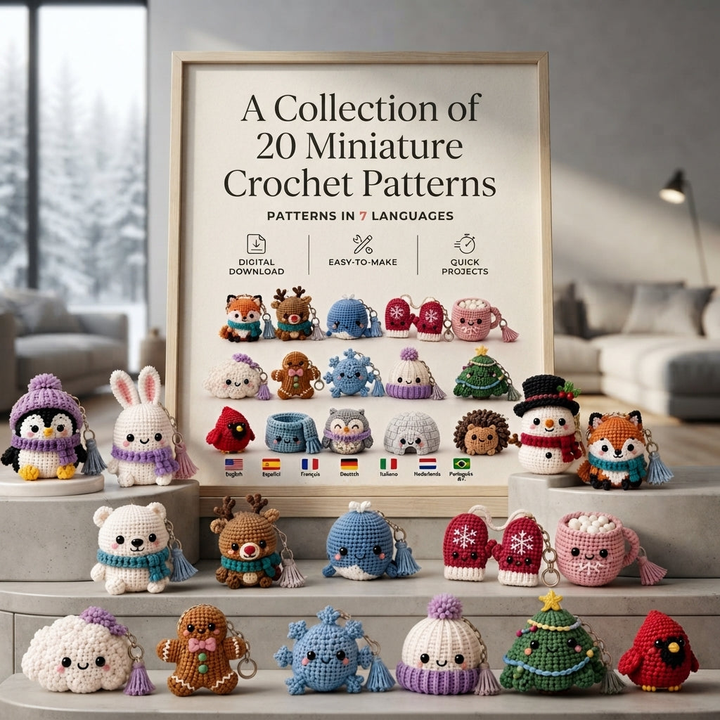 Complete Keychain Library | 20+ Crochet Patterns