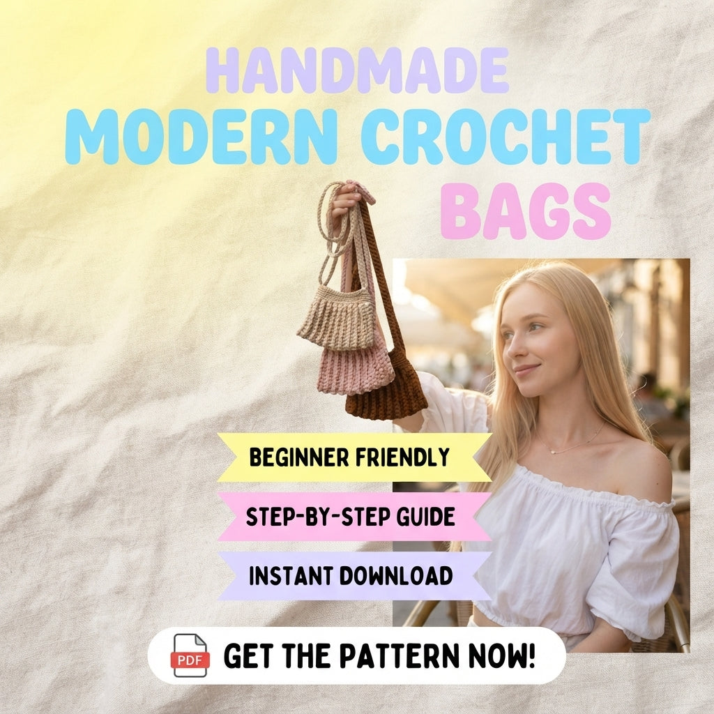 Purse Crossbody V5 | Crochet Pattern PDF