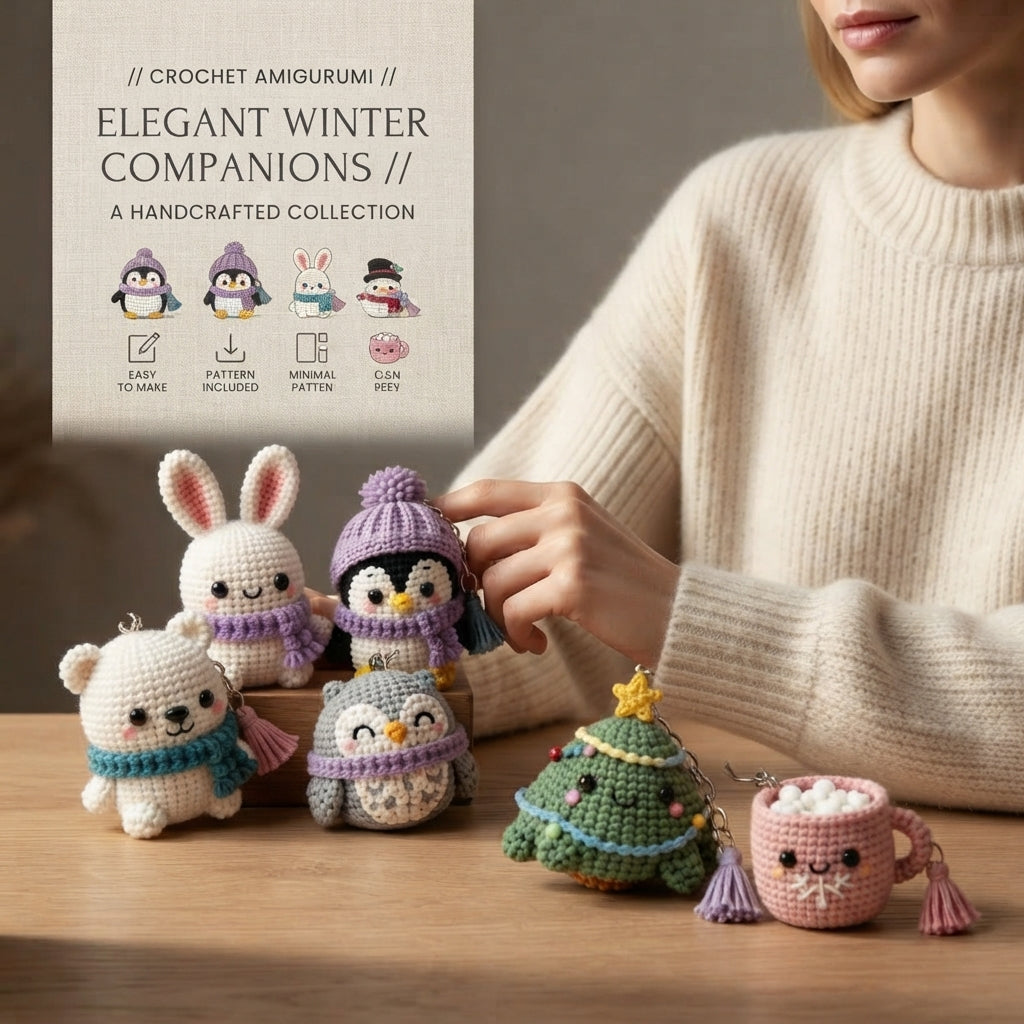 Complete Keychain Library | 20+ Crochet Patterns