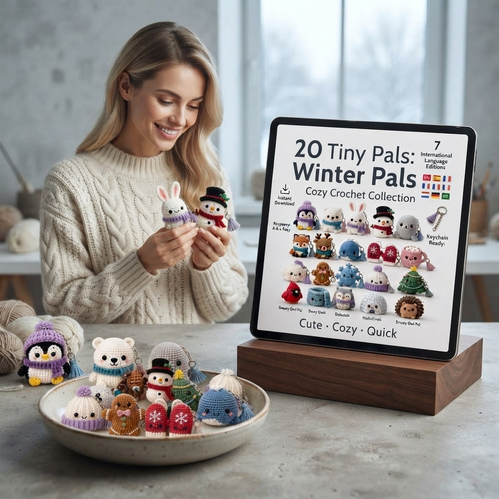 Complete Keychain Library | 20+ Crochet Patterns