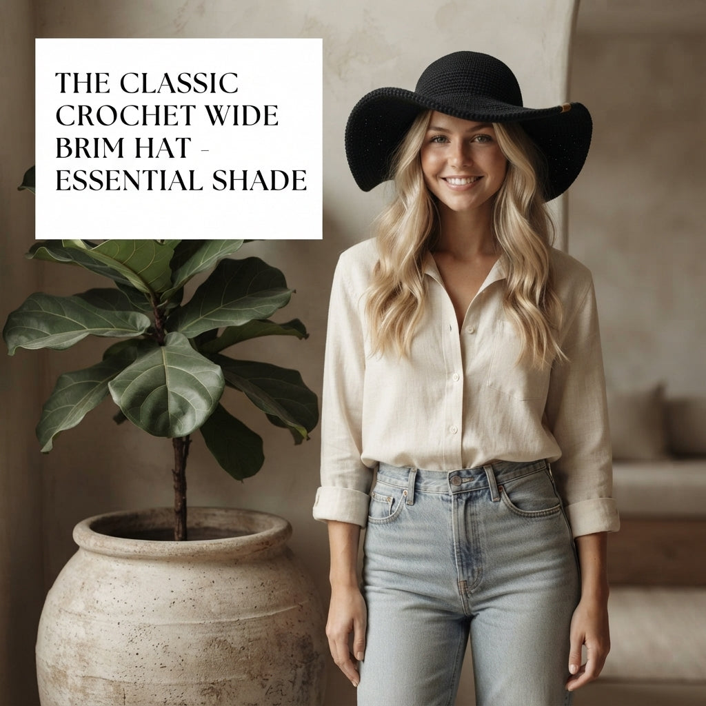 Graceful Summer Hat | Handmade Hat PDF — Design 3