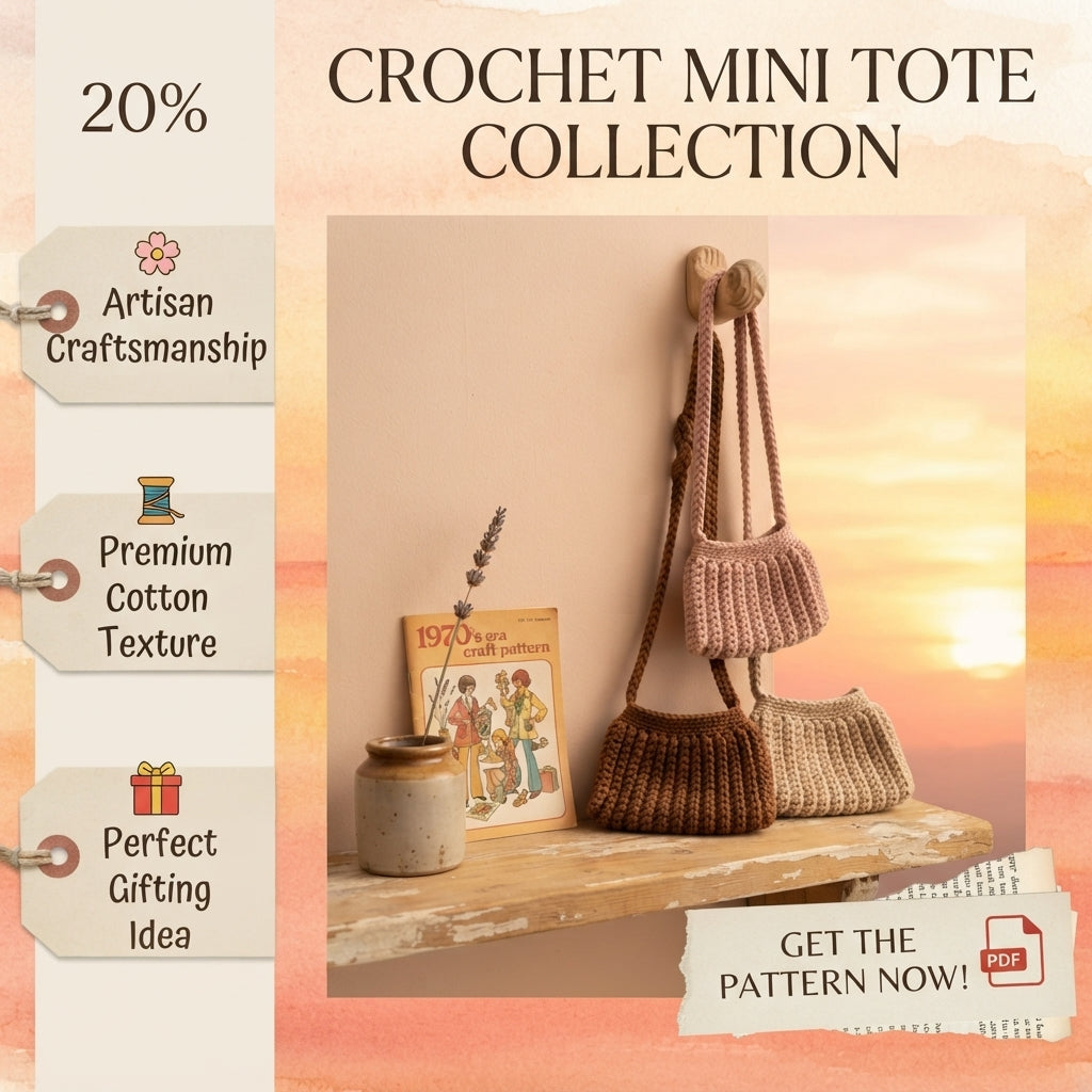 Purse Crossbody V5 | Crochet Pattern PDF
