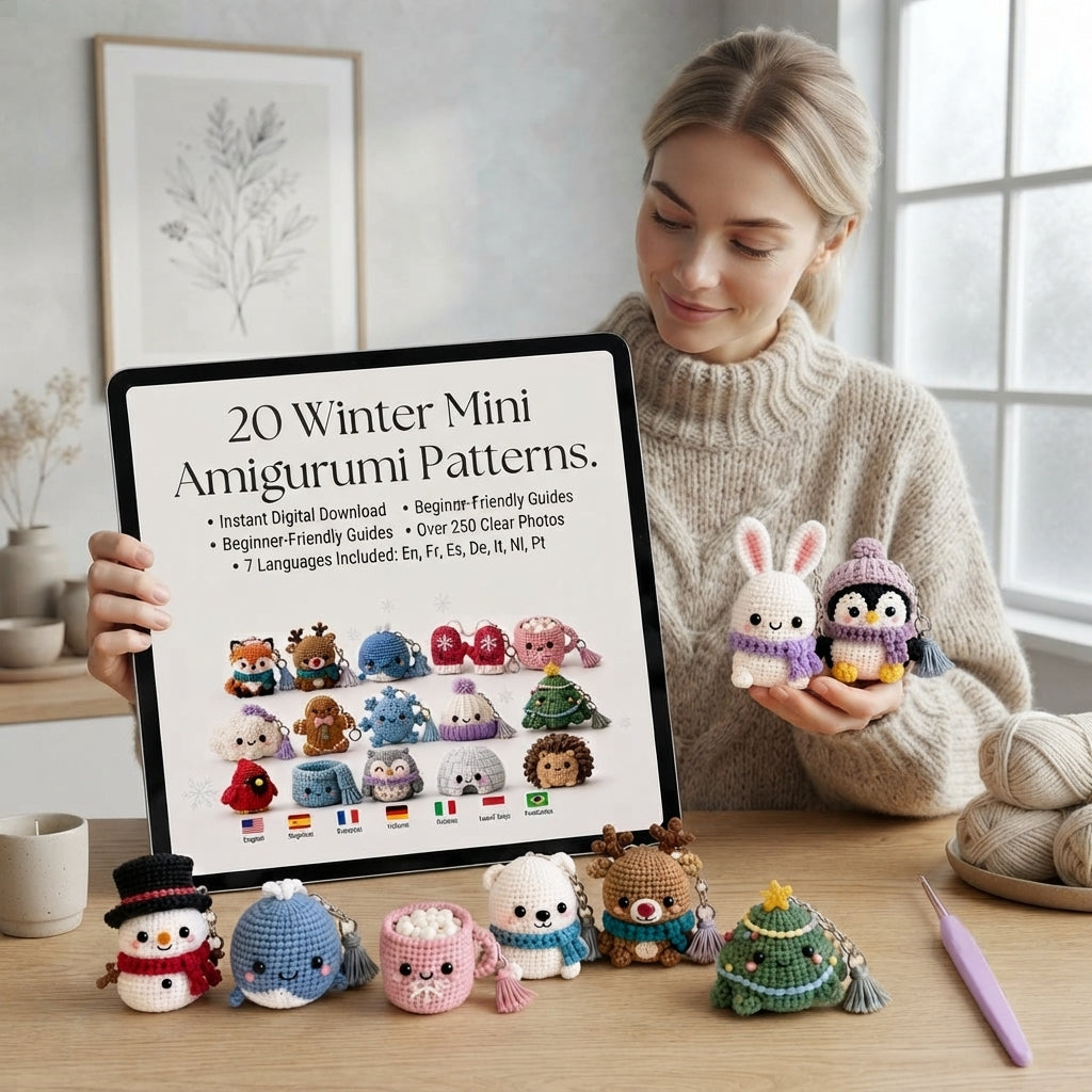 Complete Keychain Library | 20+ Crochet Patterns