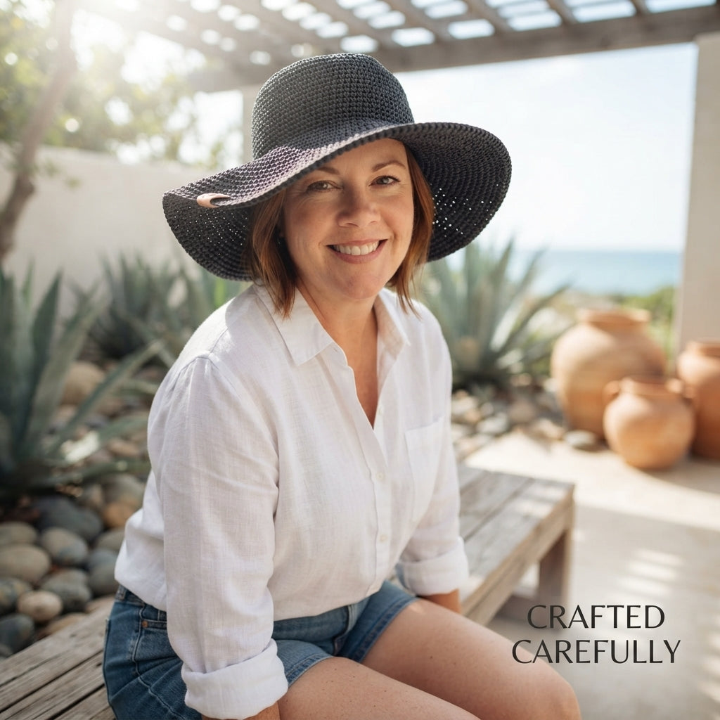 Graceful Summer Hat | Handmade Hat PDF — Design 3