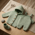 Raglan Baby Sweater Raglan v2 | Crochet Pattern PDF