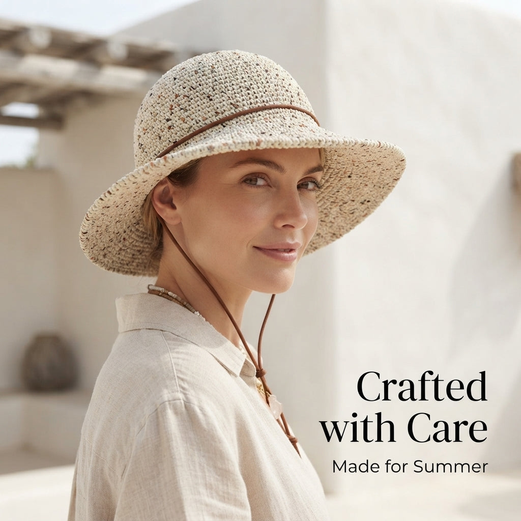 Graceful Summer Hat | Handmade Hat PDF — Design 3