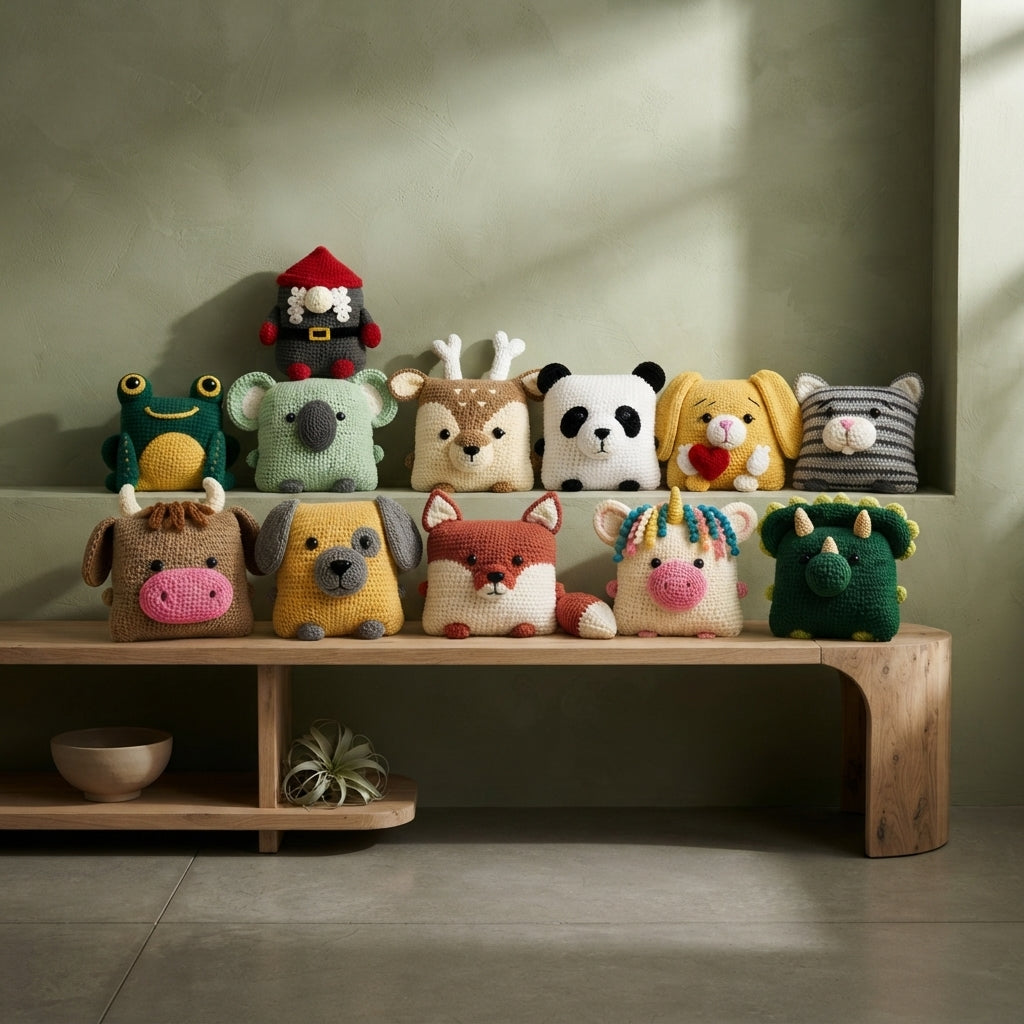 Mega Amigurumi Collection | 12+ Crochet Patterns PDF