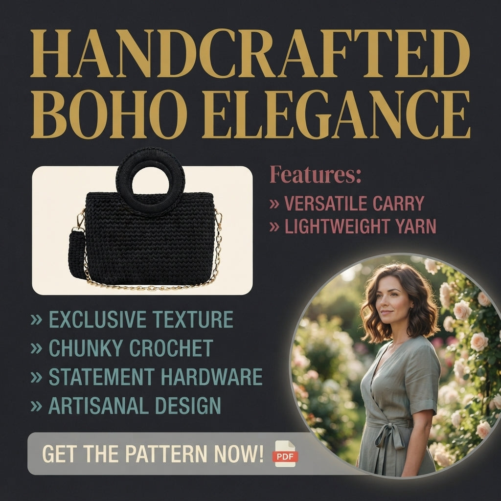 Elegant Handbag | Crochet Pattern PDF