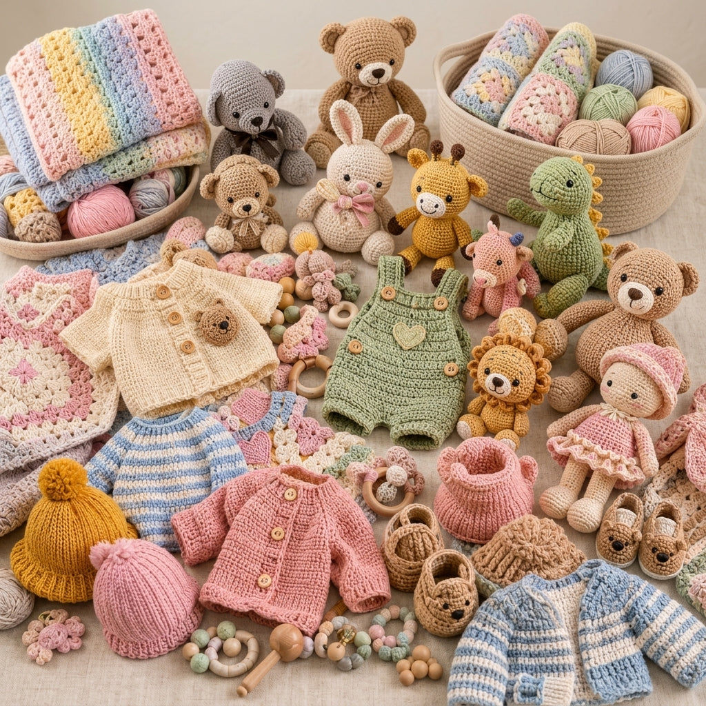 300+ Patterns Bundle Baby Blanket | Crochet Pattern PDF
