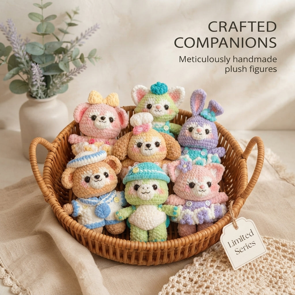 Cute Keychain Keyring | Amigurumi PDF Guide — Design 2