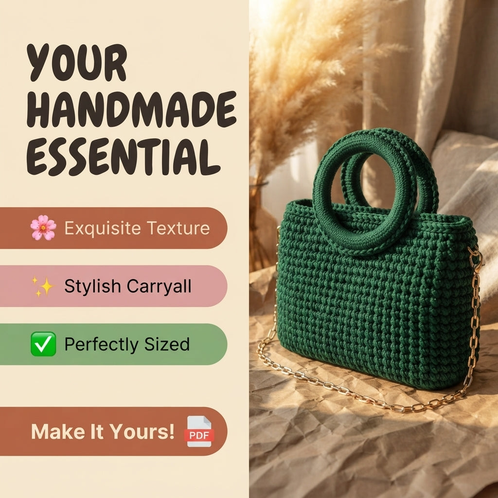 Elegant Handbag | Crochet Pattern PDF