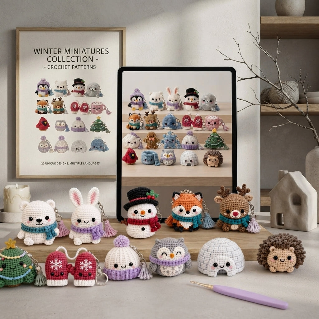 Complete Keychain Library | 20+ Crochet Patterns