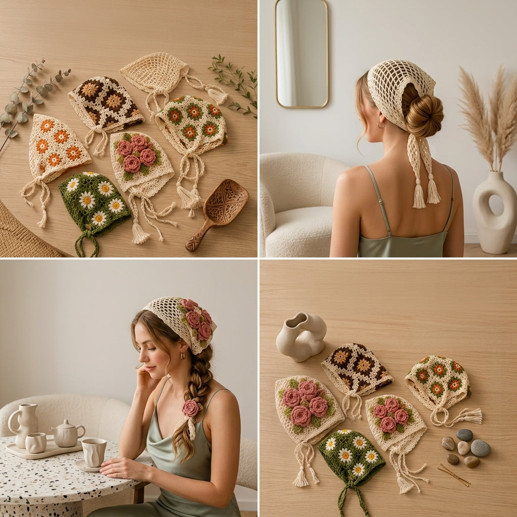 10-in-1 Festival Bandana Bundle | Crochet Pattern PDF