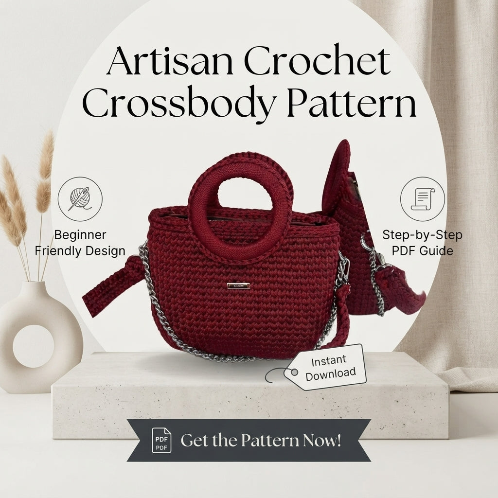 Elegant Handbag | Crochet Pattern PDF