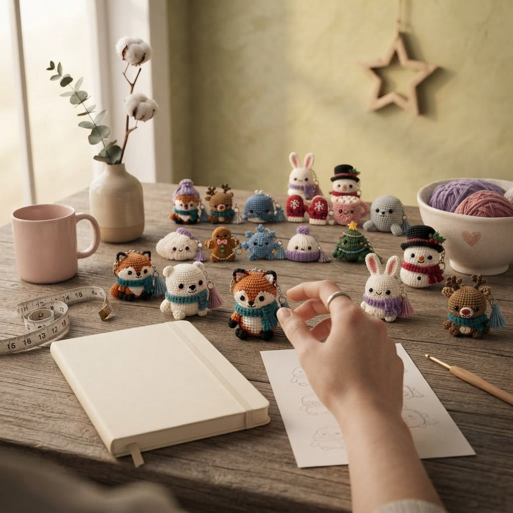 Complete Keychain Library | 20+ Crochet Patterns