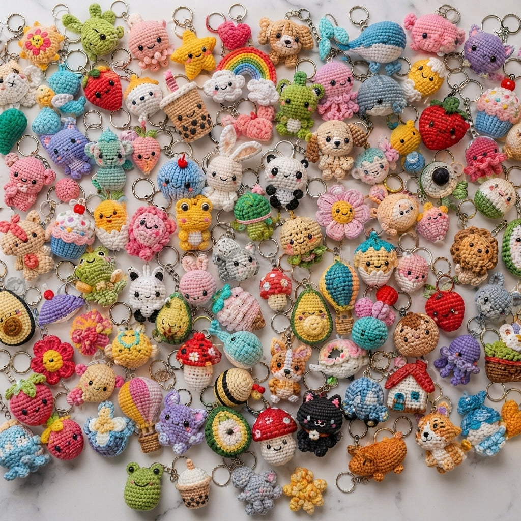 Giant Amigurumi Bundle | 450+ Keychain PDFs