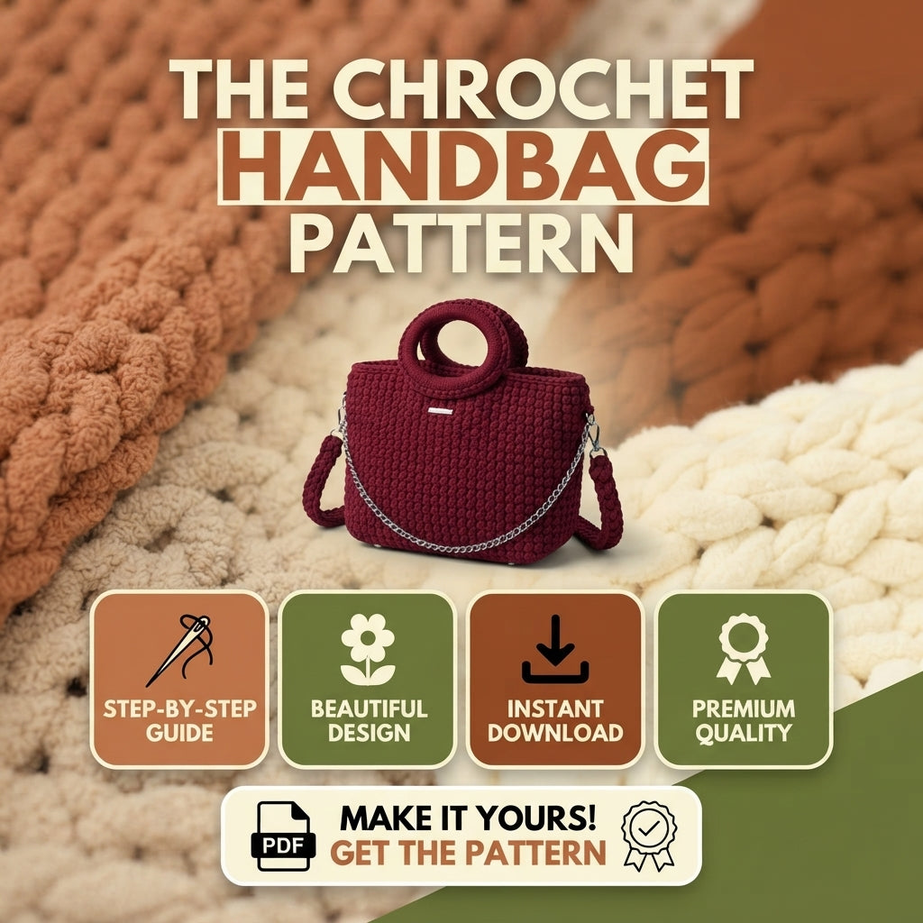 Elegant Handbag | Crochet Pattern PDF